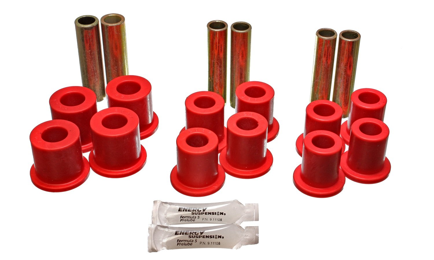 4WD Energy Suspension 4.2120R Front Spring Bushing Set for Ford