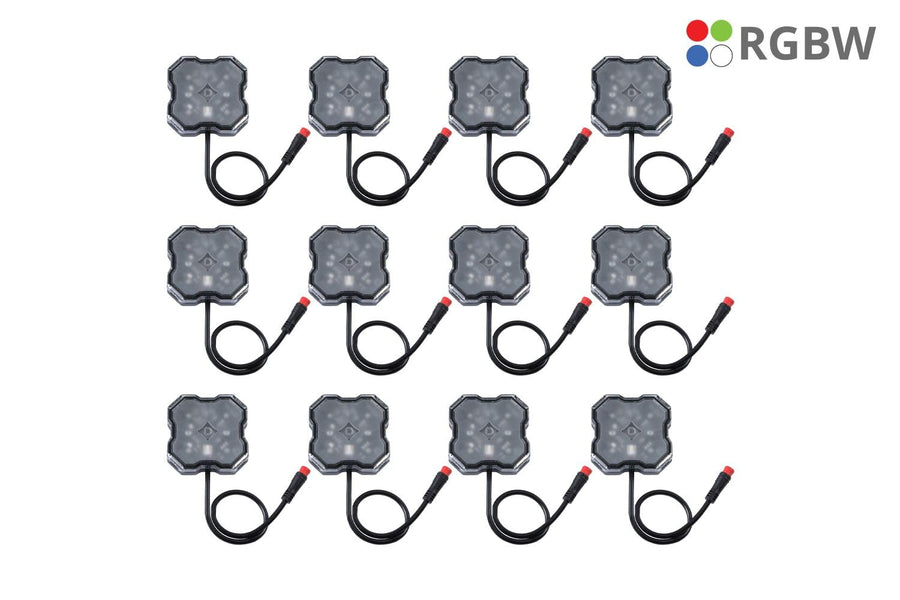 RGBW Rock Light Installer Magnet Mount Kit - Diode Dynamics (12-Pack)