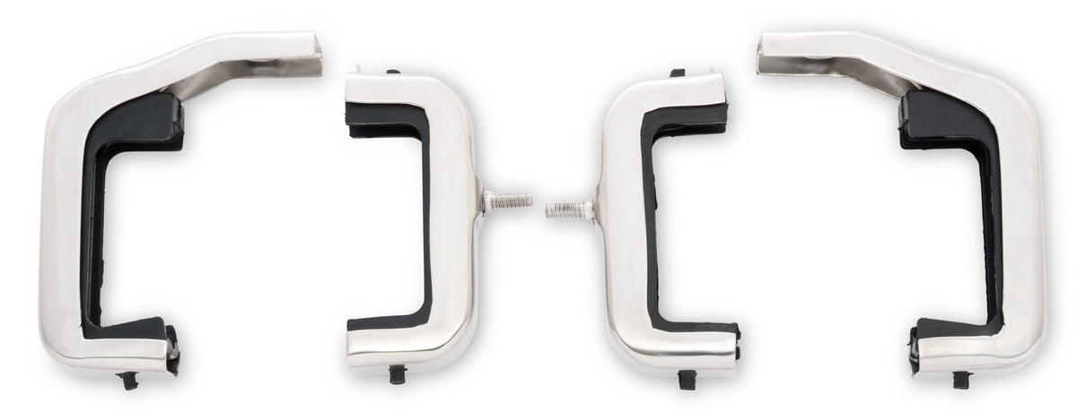 Bronco Rad Brkt Set Scott Drake - 4 Row Ss (C6TZ-8A193-4SK)