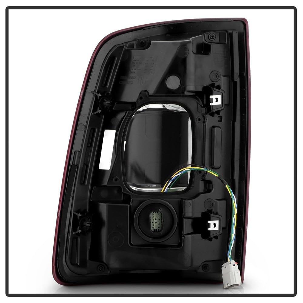 Dodge Ram 2500 Spyder (POE) 19-24 w/Blind Spot Detection Ready (No Module) Black Bezel LED Tail Light - OE Right