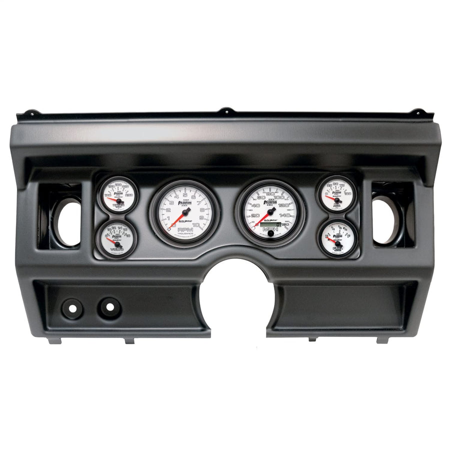 AutoMeter Dash Kit Direct Fit, (3 3/8" X2, 2 1/16" X4), Ford Truck Ac 80-86, Phantom Ii (2919-10)