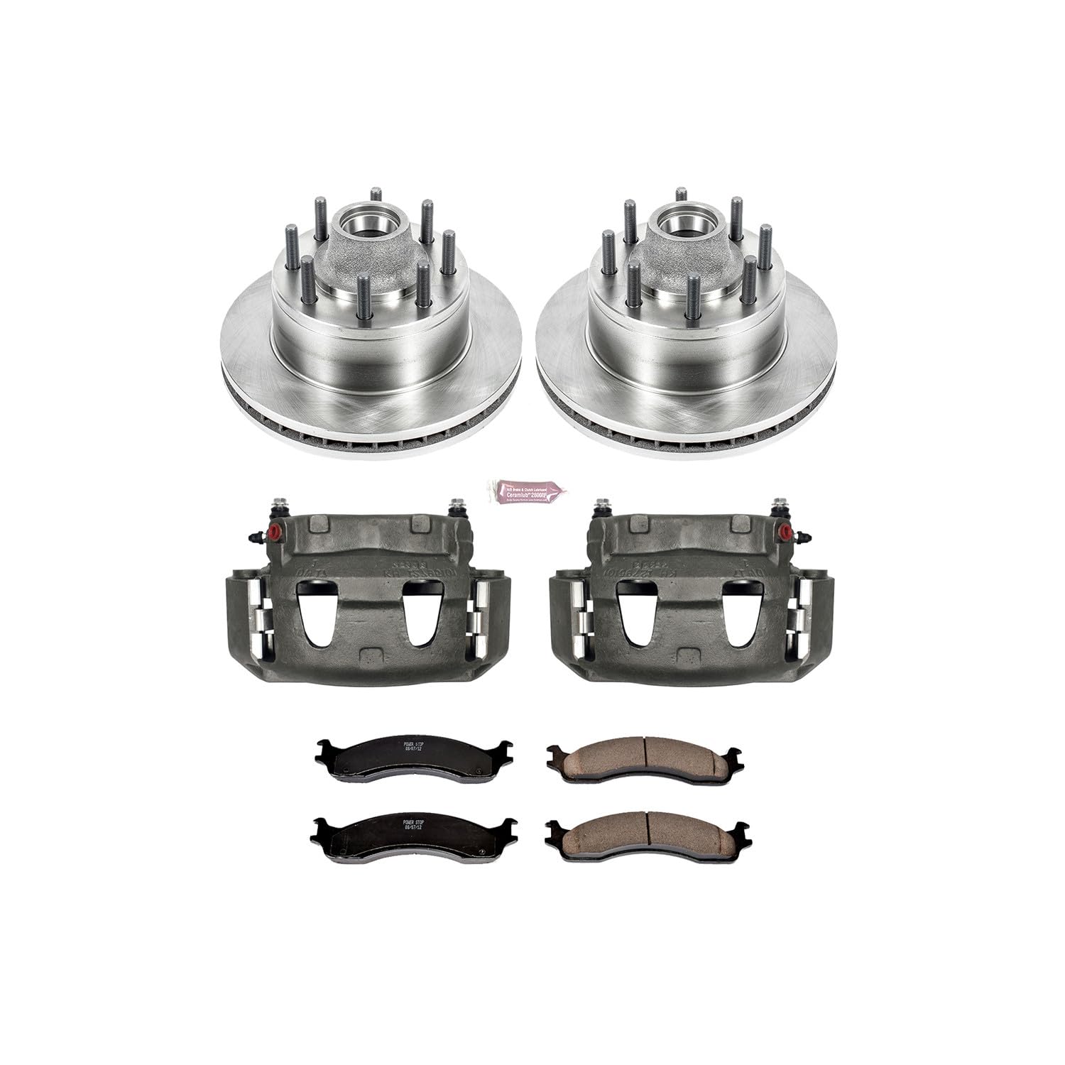 Power Stop Front KCOE5087 Replacement Stock Brake Kit (with Calipers)