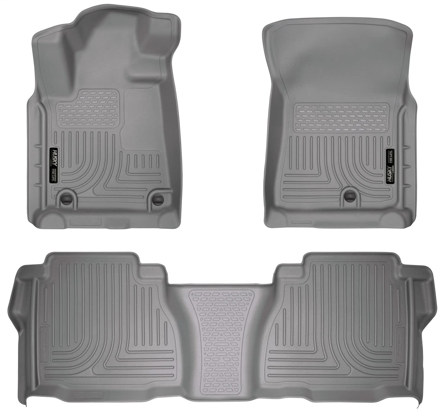 Husky Liners WeatherBeater 98582 Combination Front & 2ND Seat Floor Liners - (3
