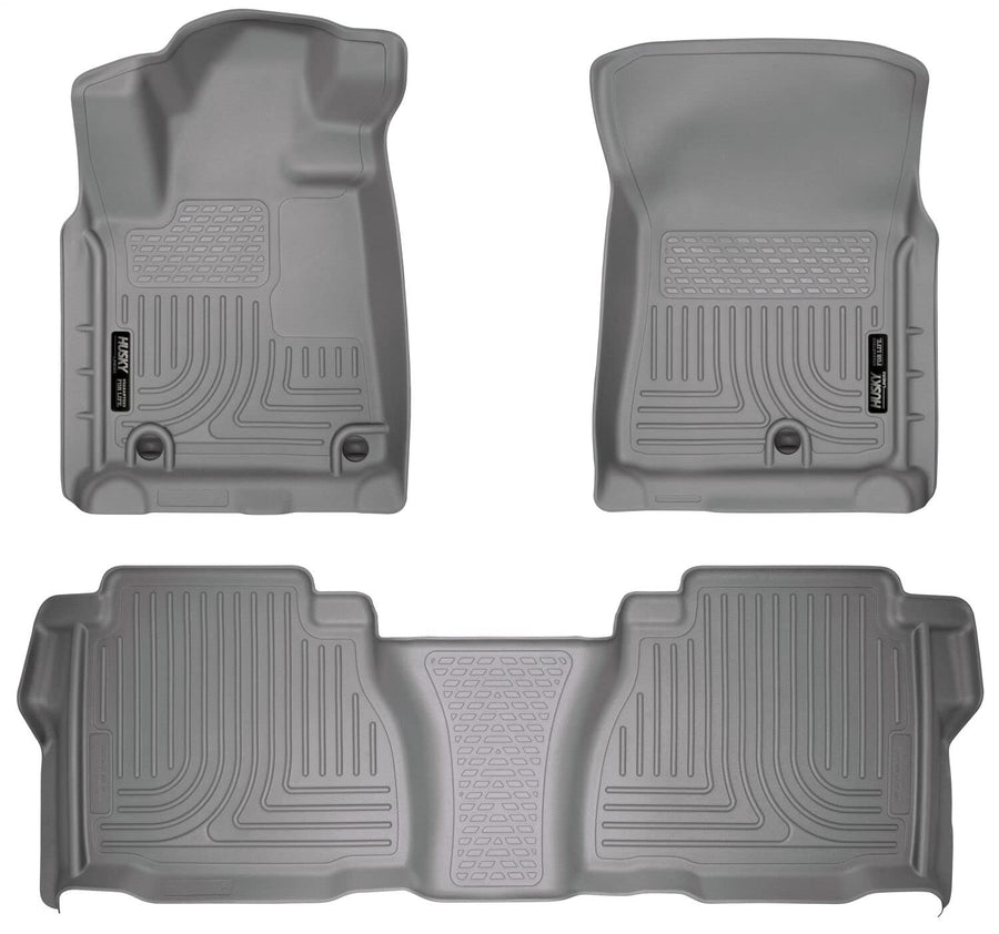 Husky Liners WeatherBeater 98582 Combination Front & 2ND Seat Floor Liners - (3