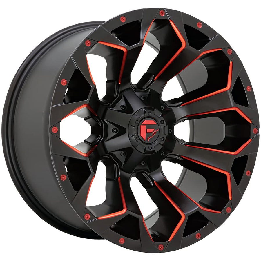 1PC Fuel D787 17X8.5 6X135/5.5 M-BLK RD-MILL 14MM - D78717859852