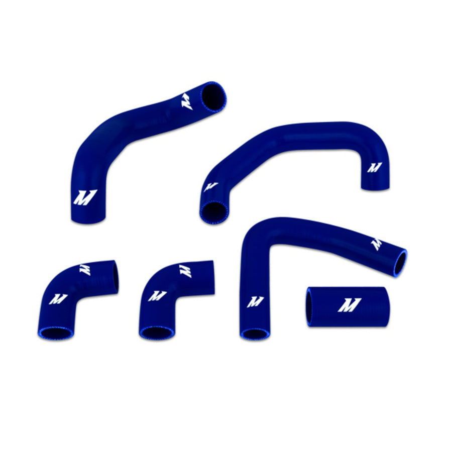 Mishimoto Silicone Water Hose Kit MMHOSE-VET-90BL Compatible With Chevrolet Corvette ZR1 1984-1996 Blue