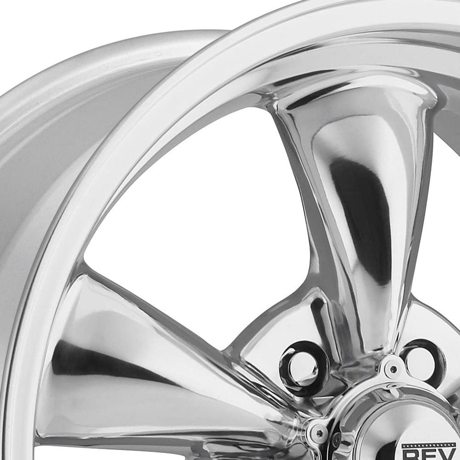 100 Series REV Wheels 100P 8906100 18x9 5 bs 5x4.75/5x120.65 Polished