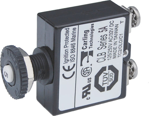 Circuit Breaker Push Button Blue Sea Systems, 5A