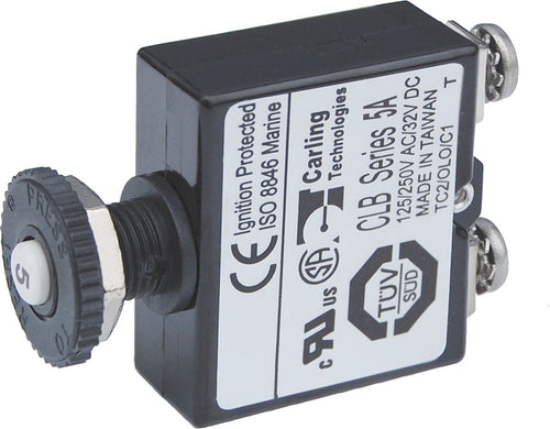 Circuit Breaker Push Button Blue Sea Systems, 5A