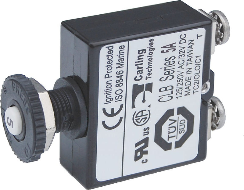 Circuit Breaker Push Button Blue Sea Systems, 5A