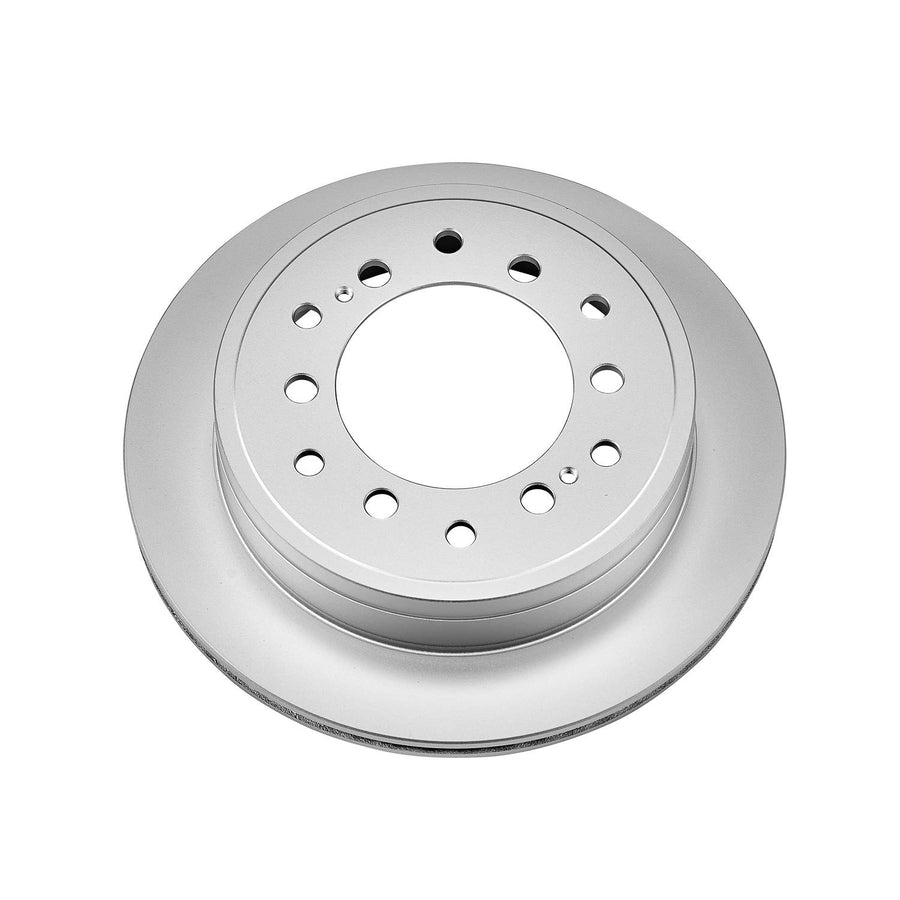 Power Stop Rear JBR1396EVC Evolution Geomet Coated Brake Rotor For Lexus GX460 2010-2023, Toyota 4Runner 2010-2024, Toyota FJ Cruiser 2010-2014 [Model Specific]