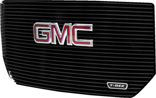 2016-2018 Sierra 1500 T-Rex Grilles Laser Billet Grille, Black, 1 Pc, Insert, with Logo Cutout - PN #6202131