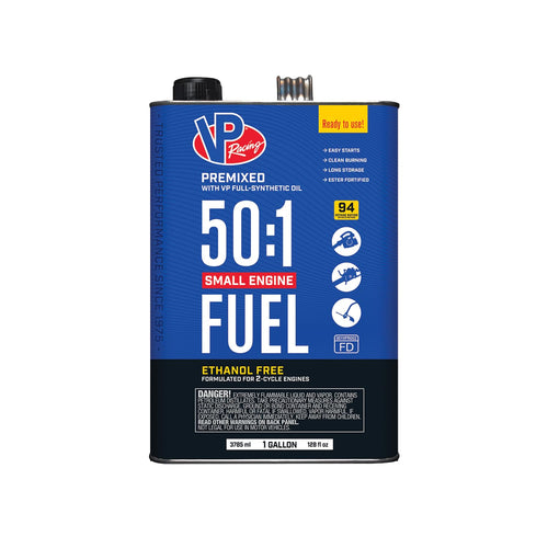 Ready to Use VP Racing Fuels 6231, 50:1 Premixed 2-Cycle Small Engine Fuel (SEF) - Gallon