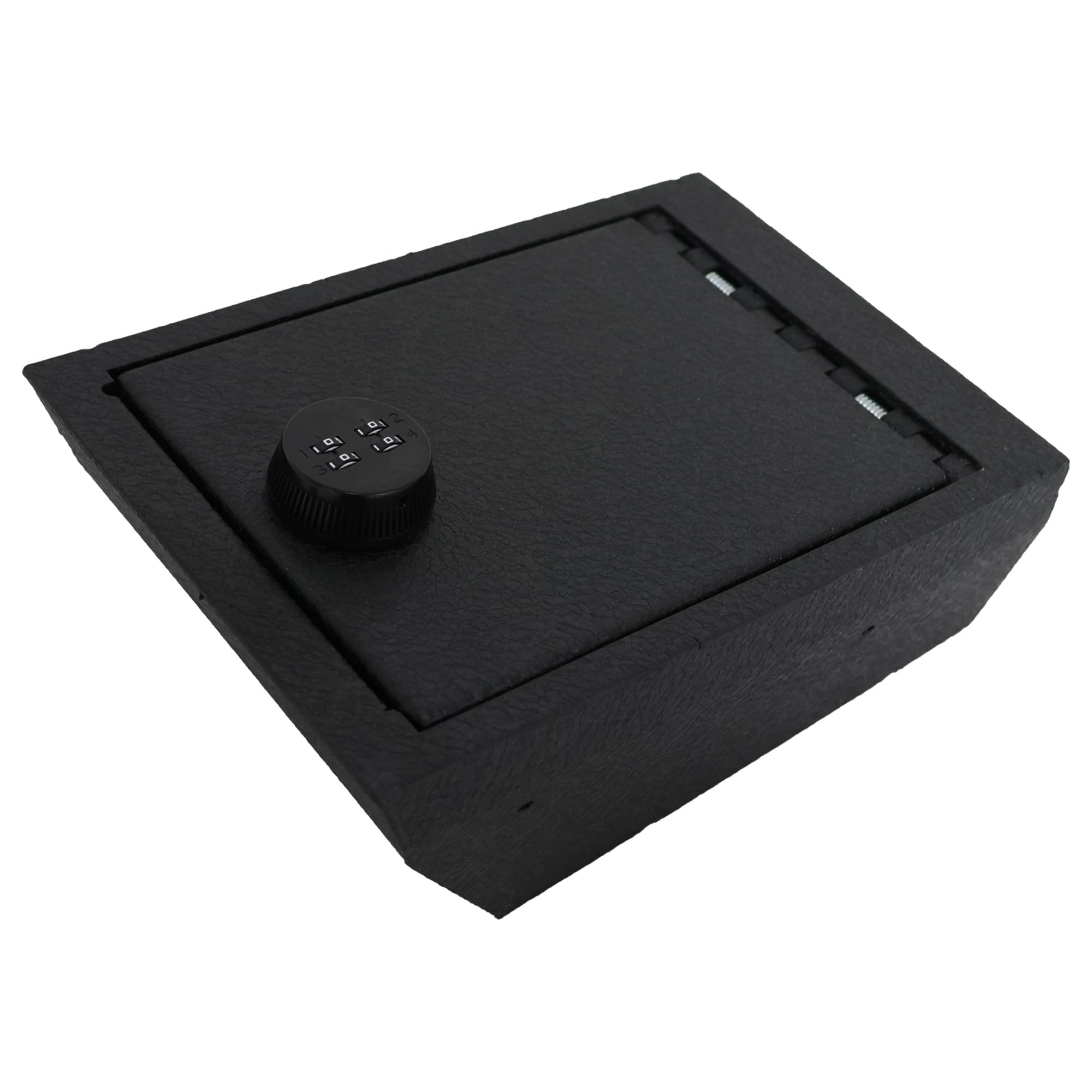 Center Console Safe Black Black Horse Compatible with 2021-2023 Tesla X -ASTX01