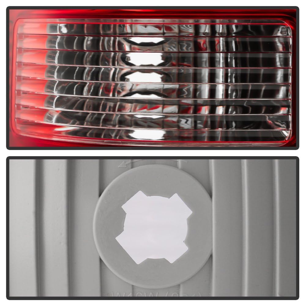 GMC Sierra 14-18 (Not Fit Denali) Spyder (POE) Halogen Red/Clear (Non Harness) Tail Light - OE Left