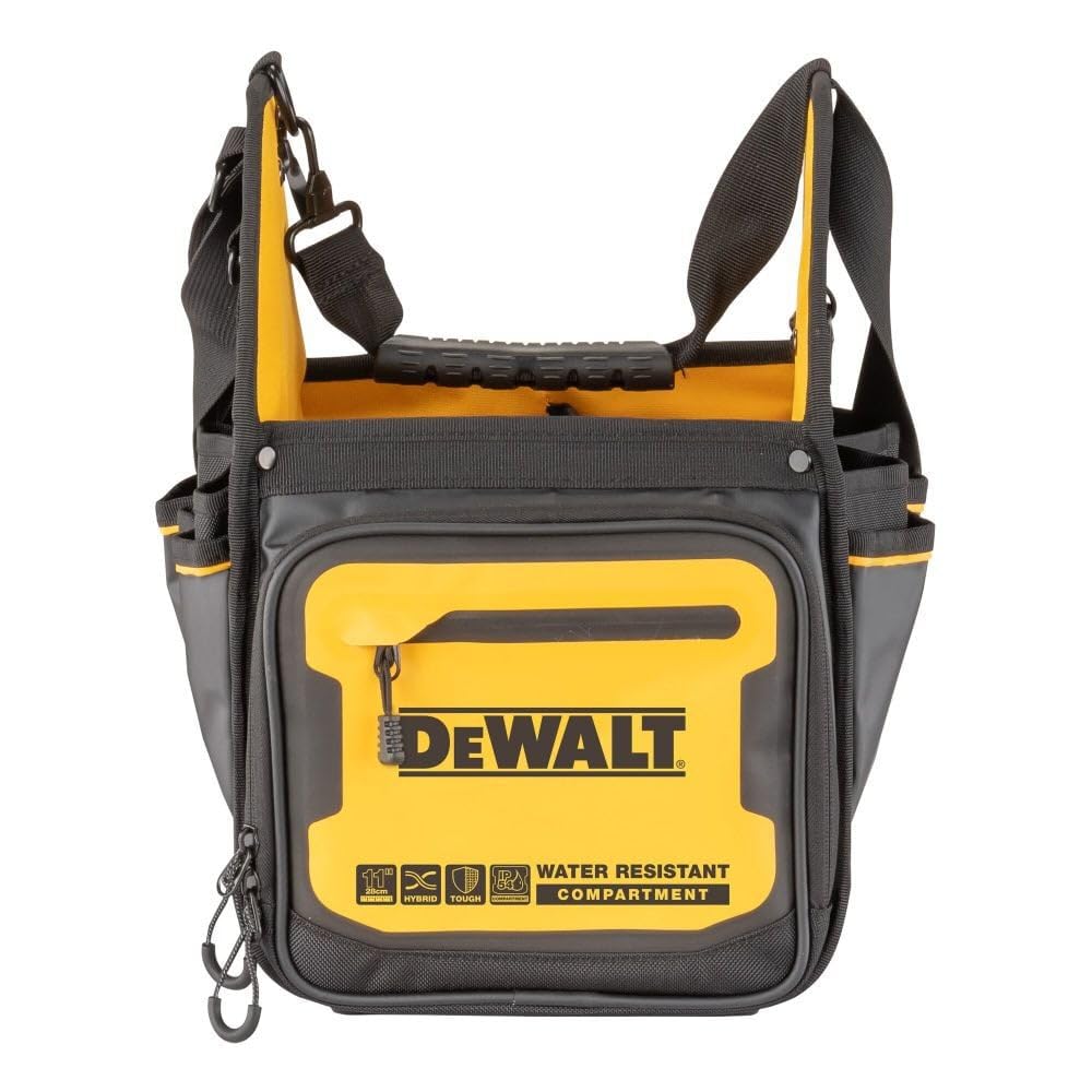 DEWALT Electrician Tool Bag, Storage and Organization, Durable and Water Resistant, 11 Inch (DWST560105)