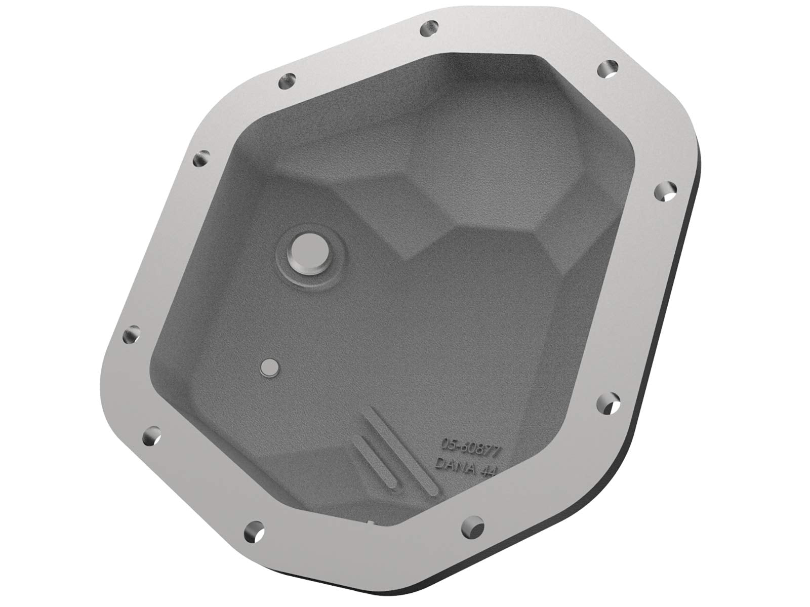 aFe POWER Rear Differential Cover Pro Series Black w/Machined Fins - #46-71110B - Jeep Wrangler (TJ/JK) 97-18