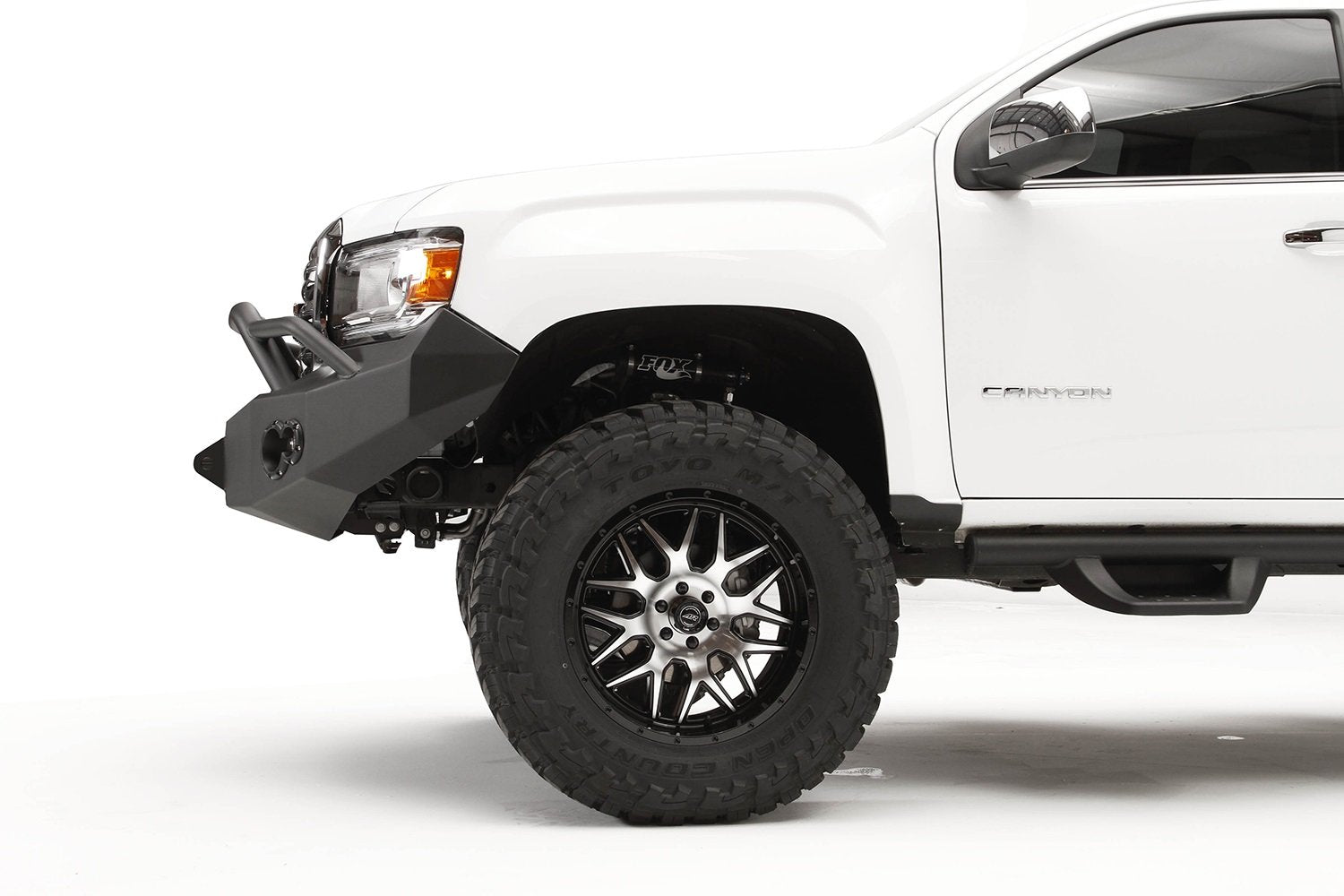 Fab Fours Premium Winch Front Bumper GC15-H3452-B Uncoated/Paintable w/Pre-Runner Guard [AWSL]