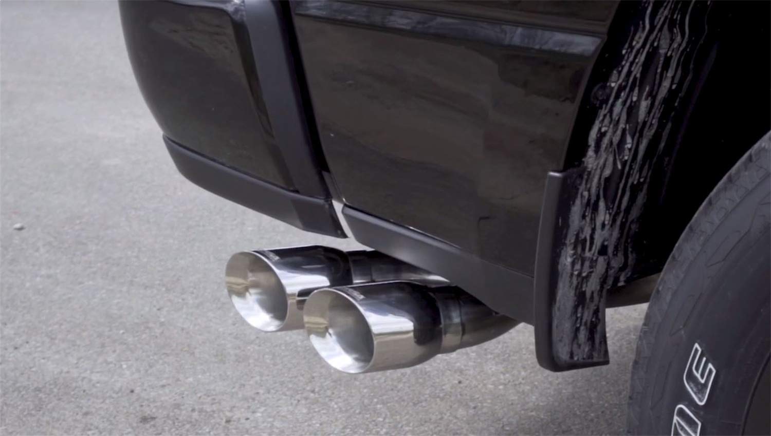 Corsa Cat-Back 4in Polished Single Side Exit Dual Tip For 2019 Ram 1500 5.7L Crew Cab w/57in or 76in Bed - 21036