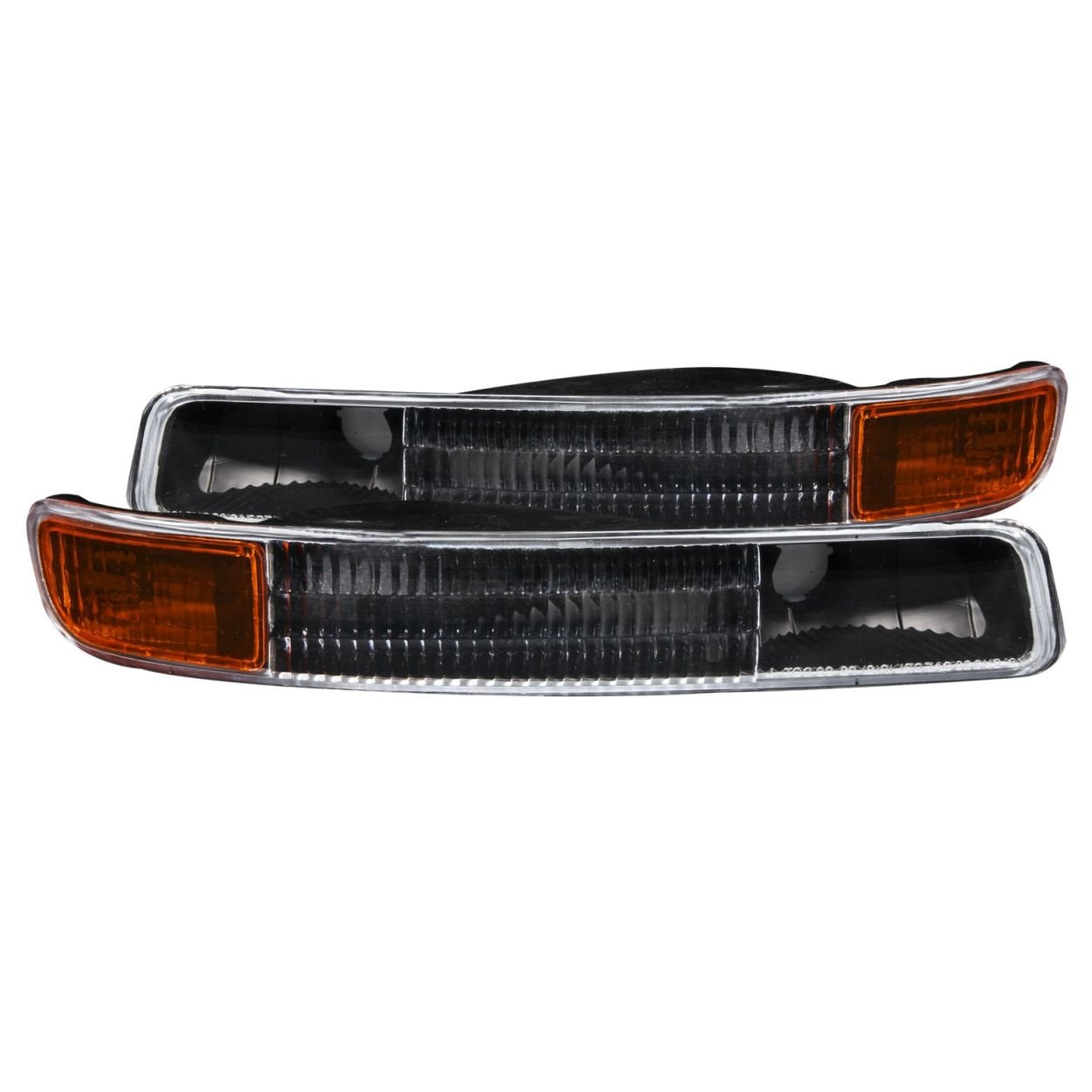 Clear Lens ANZO USA Turn Signal/Parking Lights-Black 511005