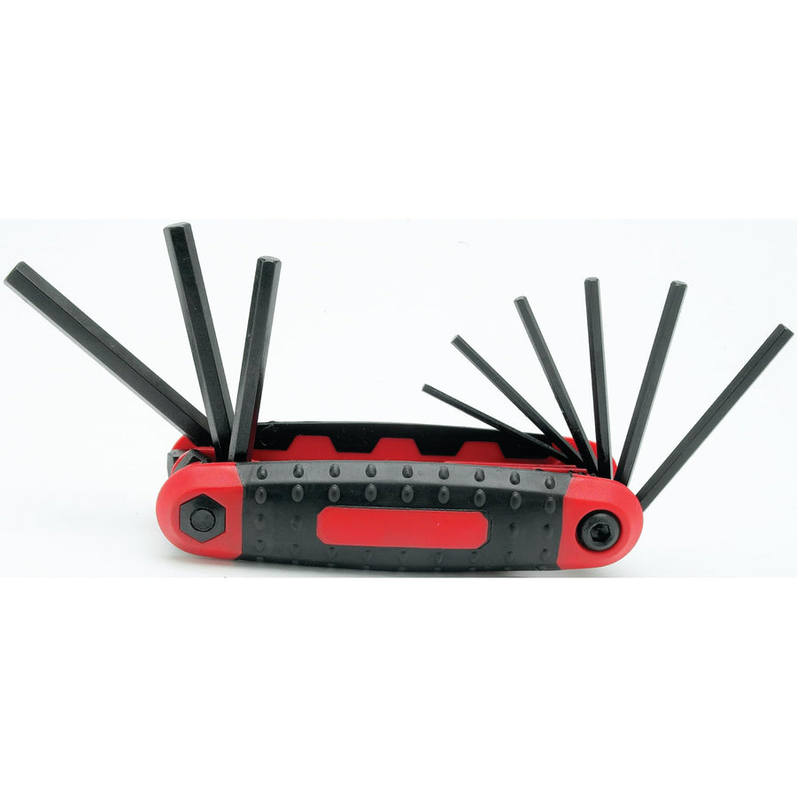 Bi-Material Handle Performance Tool 1402 Drill Bit Set - 9 Sizes Ranging from 5/64 to 1/4-Inch for Precision Drilling