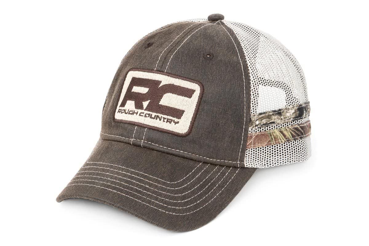 Hat Rough Country | Mesh Patch | Brown/Camo - 84121
