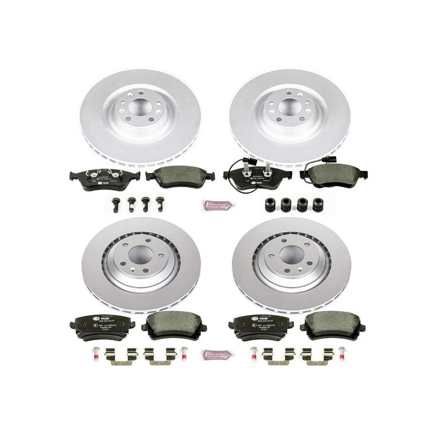 Euro-Stop Power Stop Brake Kit Front and Rear ESK5746