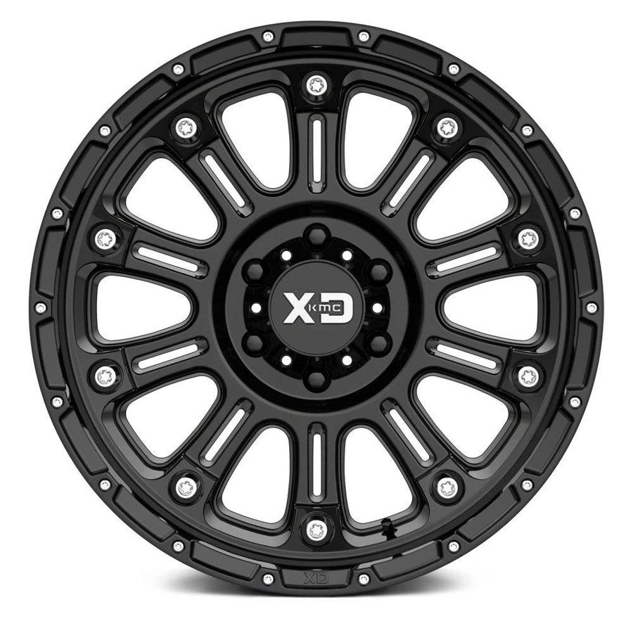 KMC Wheels XD829 HOSS II Black Chromium Wheel (hexavalent compounds) (20 x 10. inches /5 x 78 mm, -24 mm Offset)
