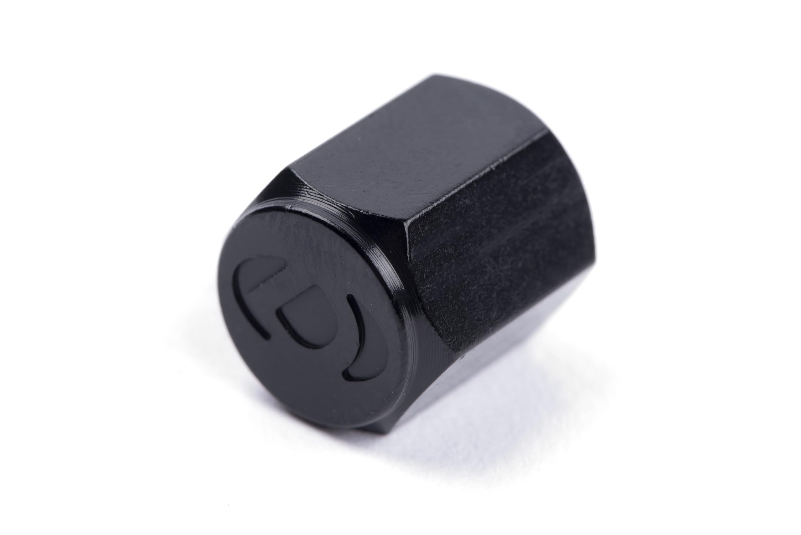 Dinan Valve Stem Caps D757-0007 Black Set of 4