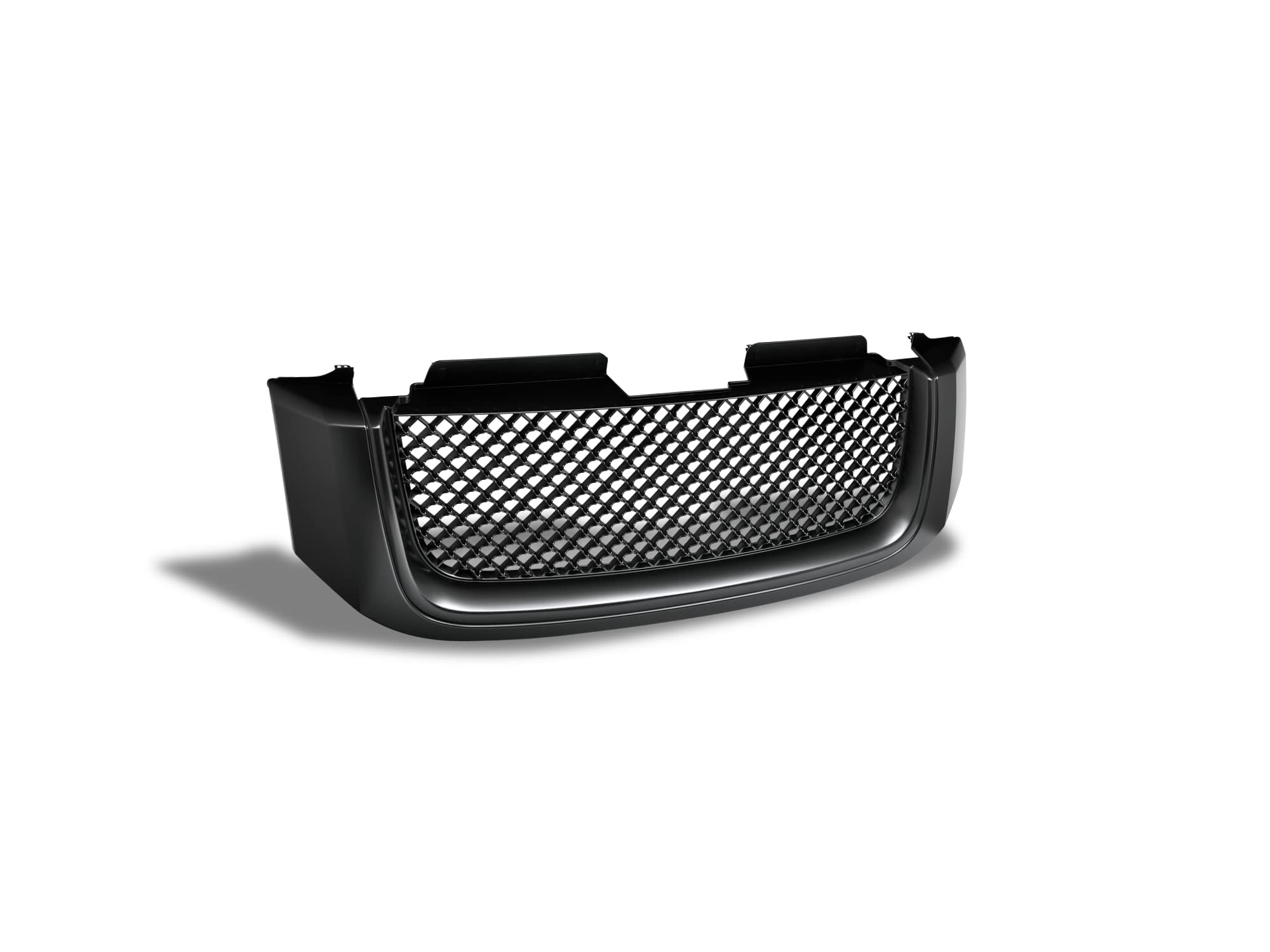 7165663 Armordillo USA Mesh Front Hood Grille - Matte Black Fits 2002-2008 GMC Envoy