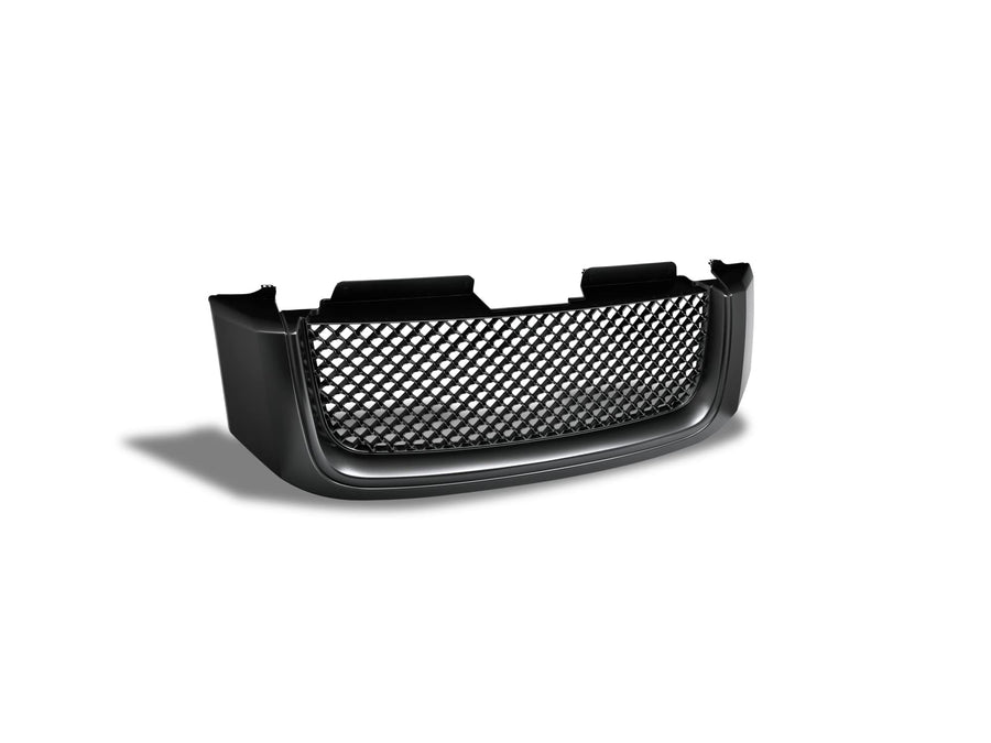 7165663 Armordillo USA Mesh Front Hood Grille - Matte Black Fits 2002-2008 GMC Envoy