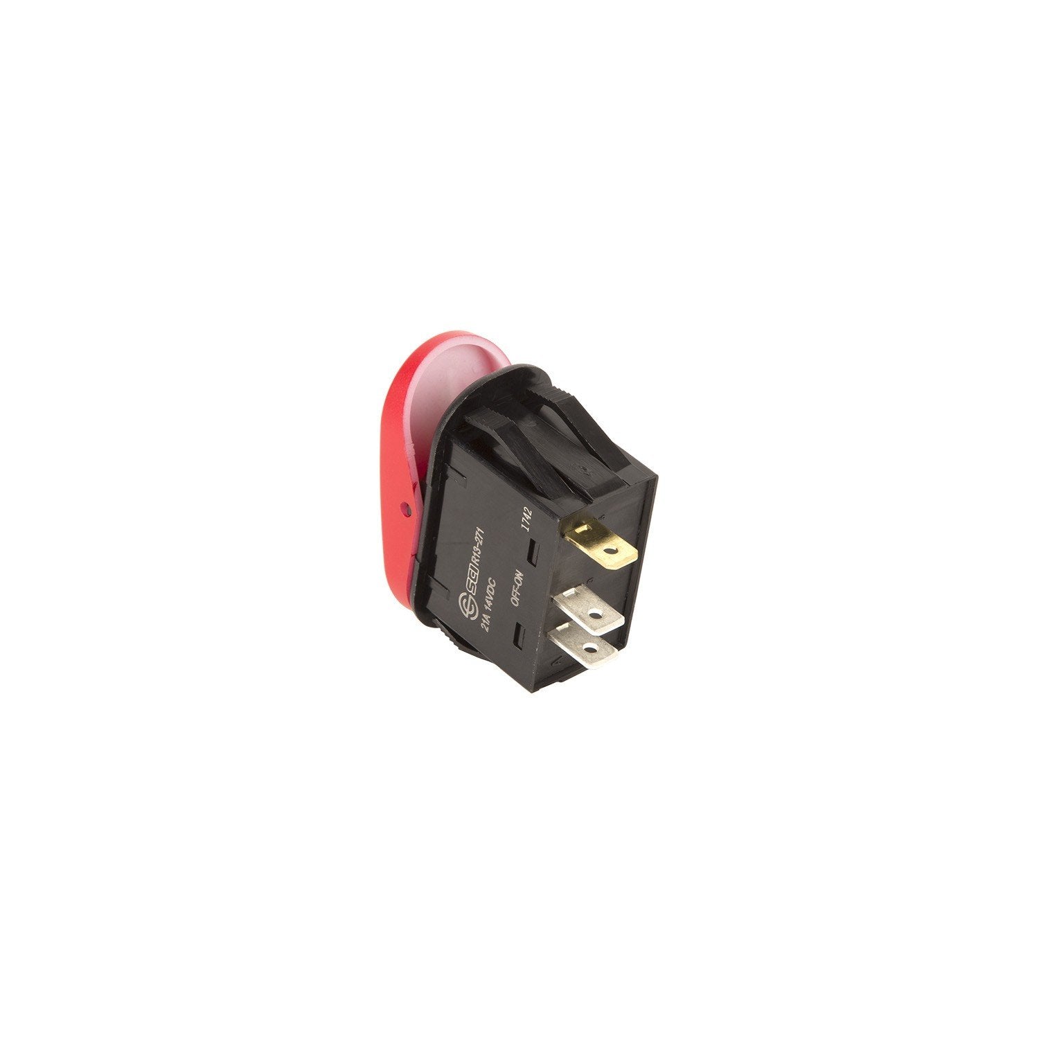 Rugged Ridge Rocker Switch | Red Thermoplastic Olefin (TPO) | 17235.13 | Fits zNONE