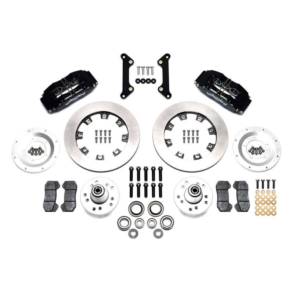 Front Hub Kit DP6A,12.19", Drilled,Red