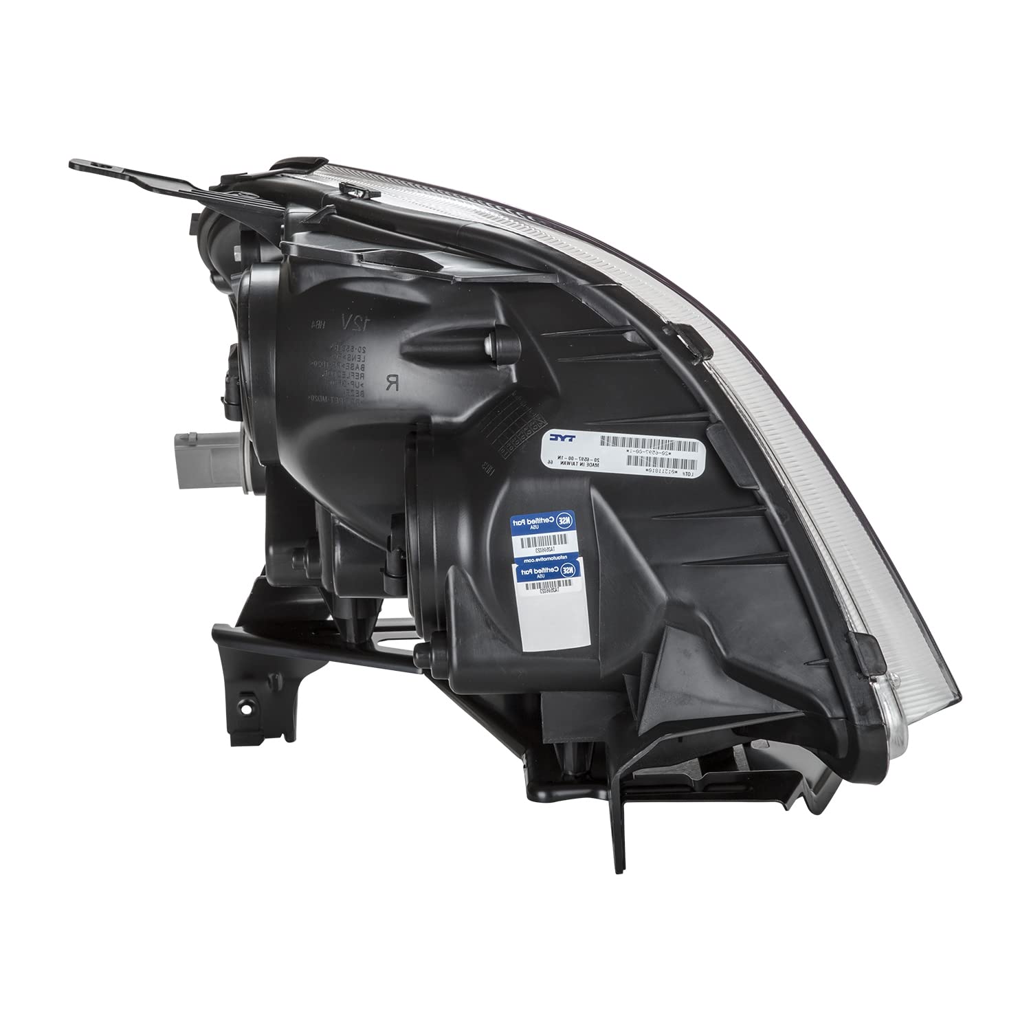 Left TYC Headlight Assembly Compatible with 2005-2007 Ford Five Hundred