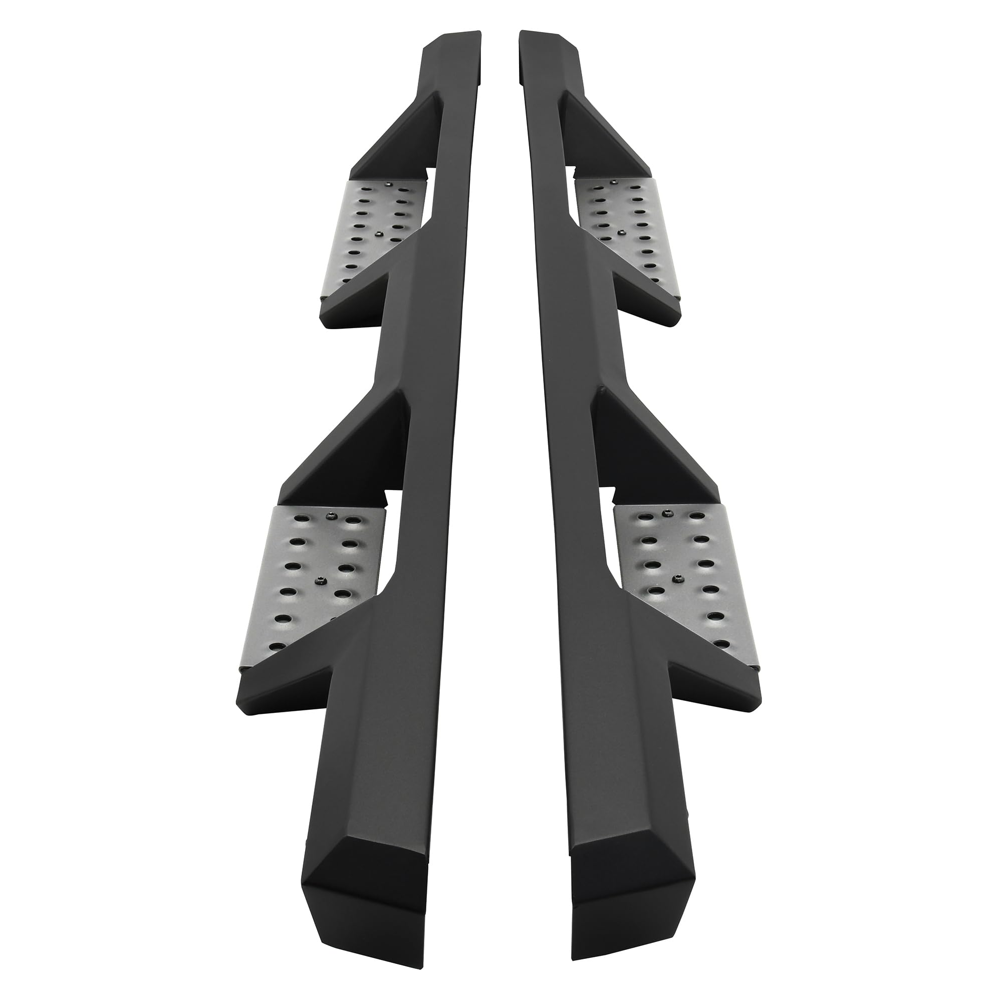 Westin 56-142152 Drop HDX Stainless Nerf Step Bars fits 2022-2023 Frontier Crew Cab Textured Black 1 Pair