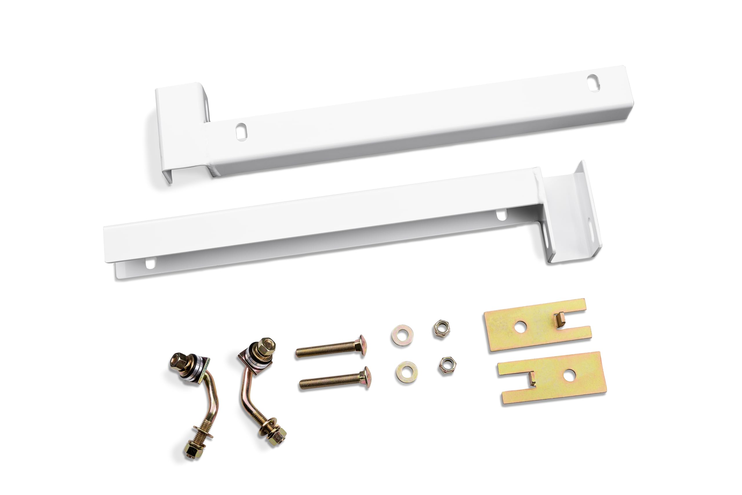BACKRACK Hardware Kit RealTruck for use w/ 21" Toolbox, White, N | 30123TBW | Fits 2015-2025 Ford F-150