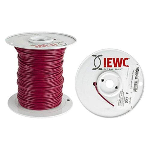 12 Ga US GPT All Copper Primary Wire Red - Install Bay Coil of 500 Ft