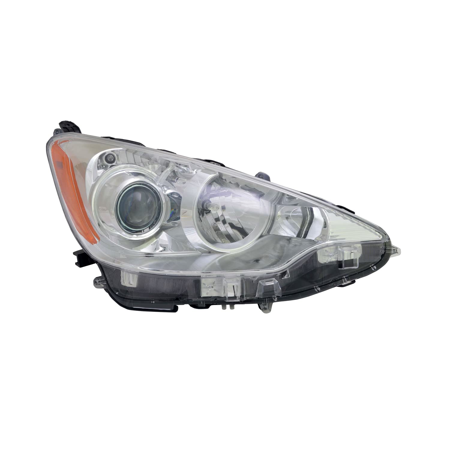 Right TYC Headlight Assembly Compatible with 2012-2014 Toyota Prius