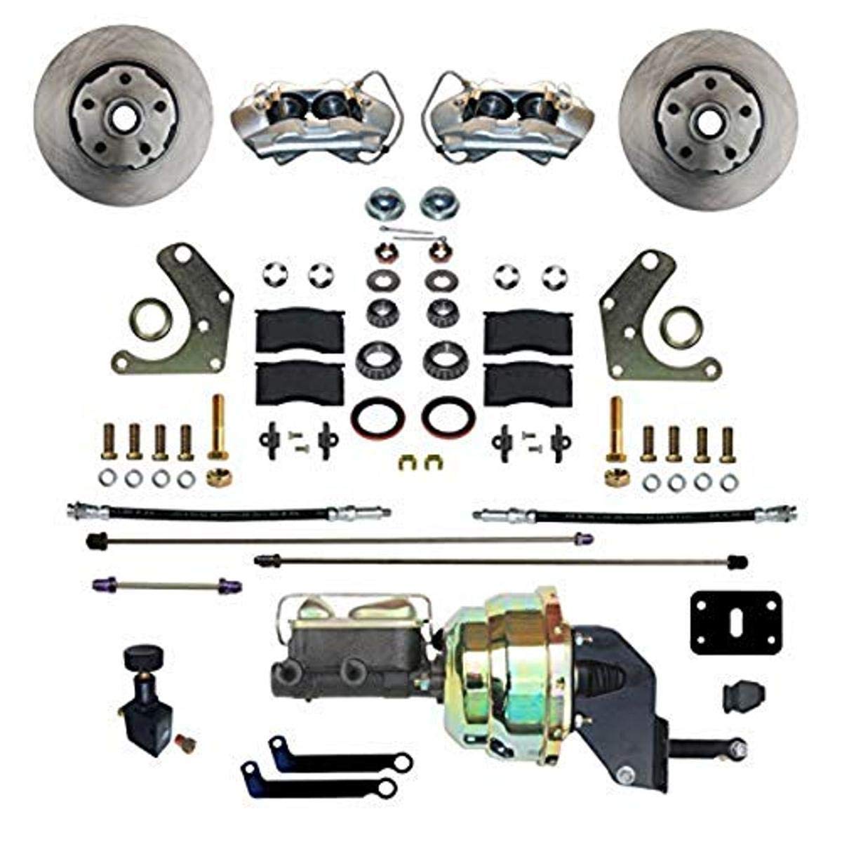 Power LEED BRAKES Front Disc Brake Conversion Kit Mopar C Body