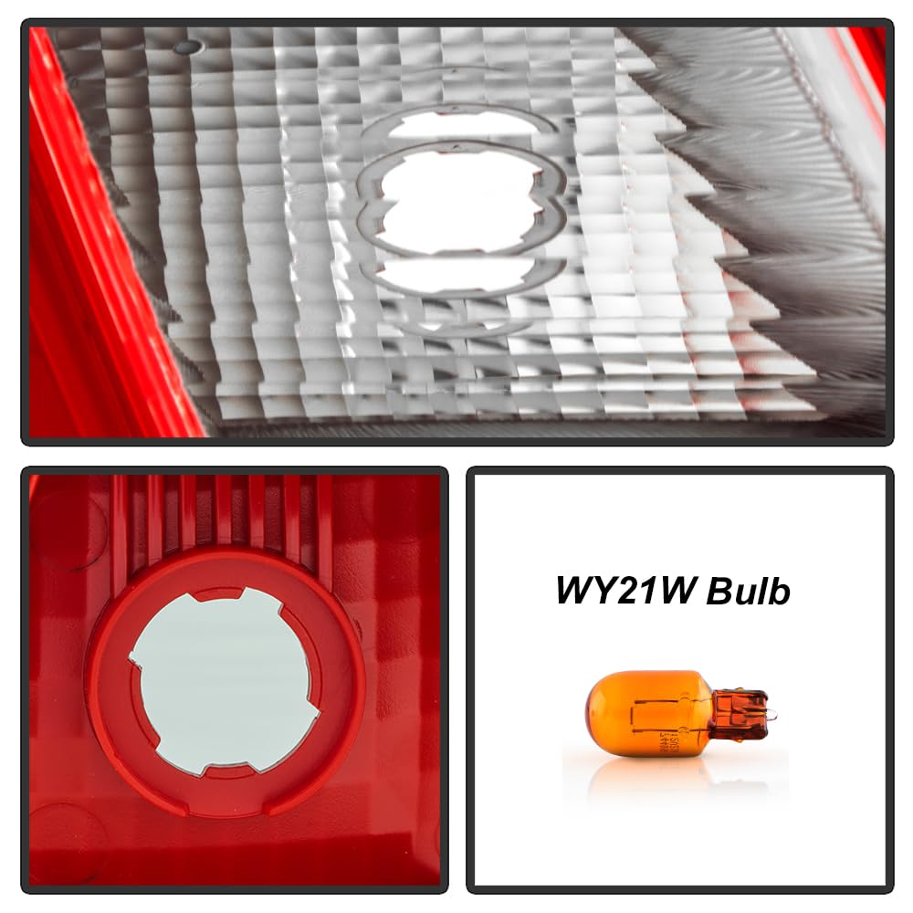 Chevy Spark 16-22 Spyder (POE) Halogen Red Clear Tail Light - OE Left