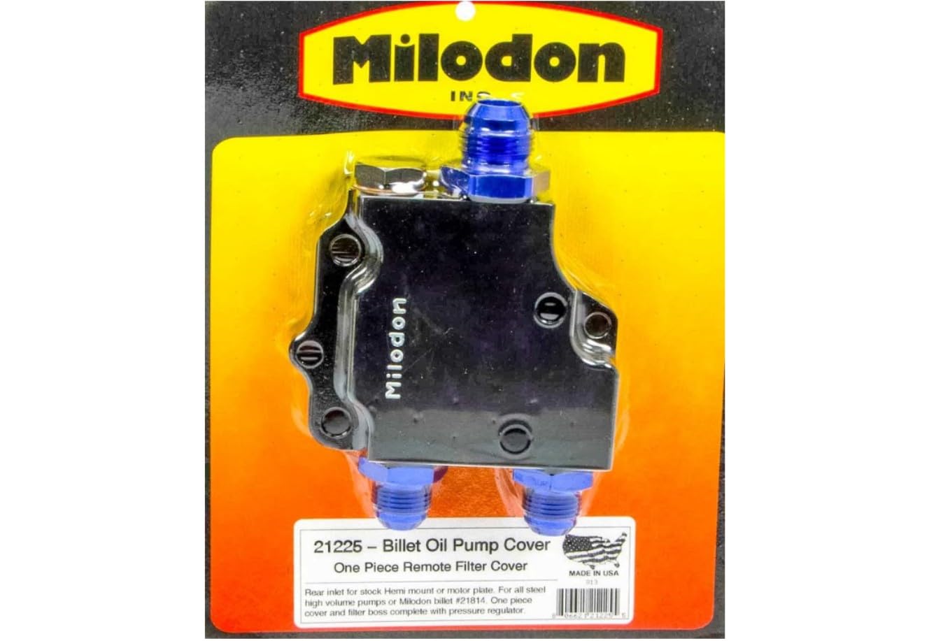 Remote Pump Milodon Cover 21225