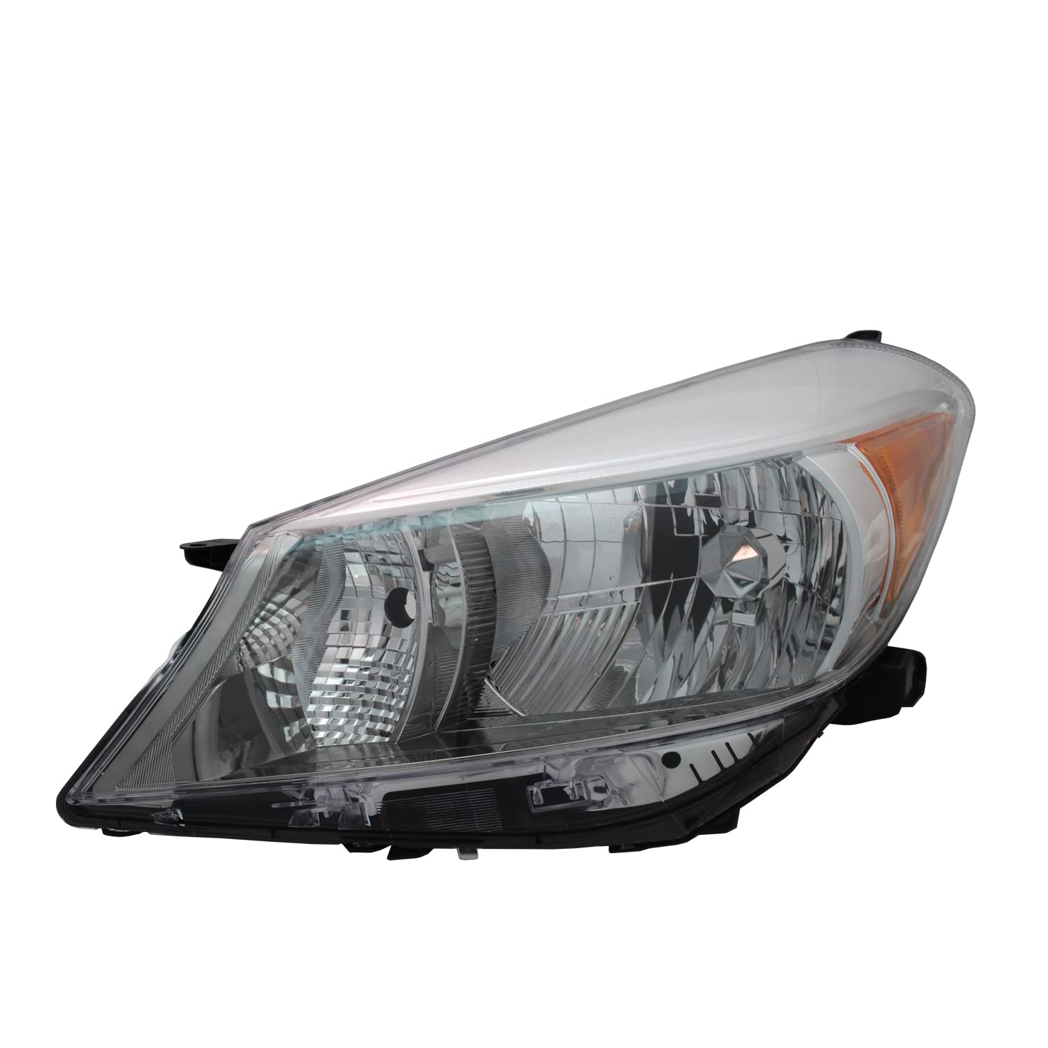 Left TYC Headlight Assembly Compatible with 2012-2014 Toyota Yaris