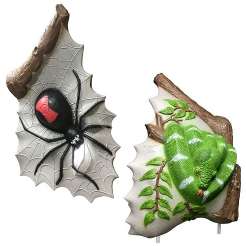 Exotic Rinehart 3D Black Widow/Tree Boa Archery Target - UNIV