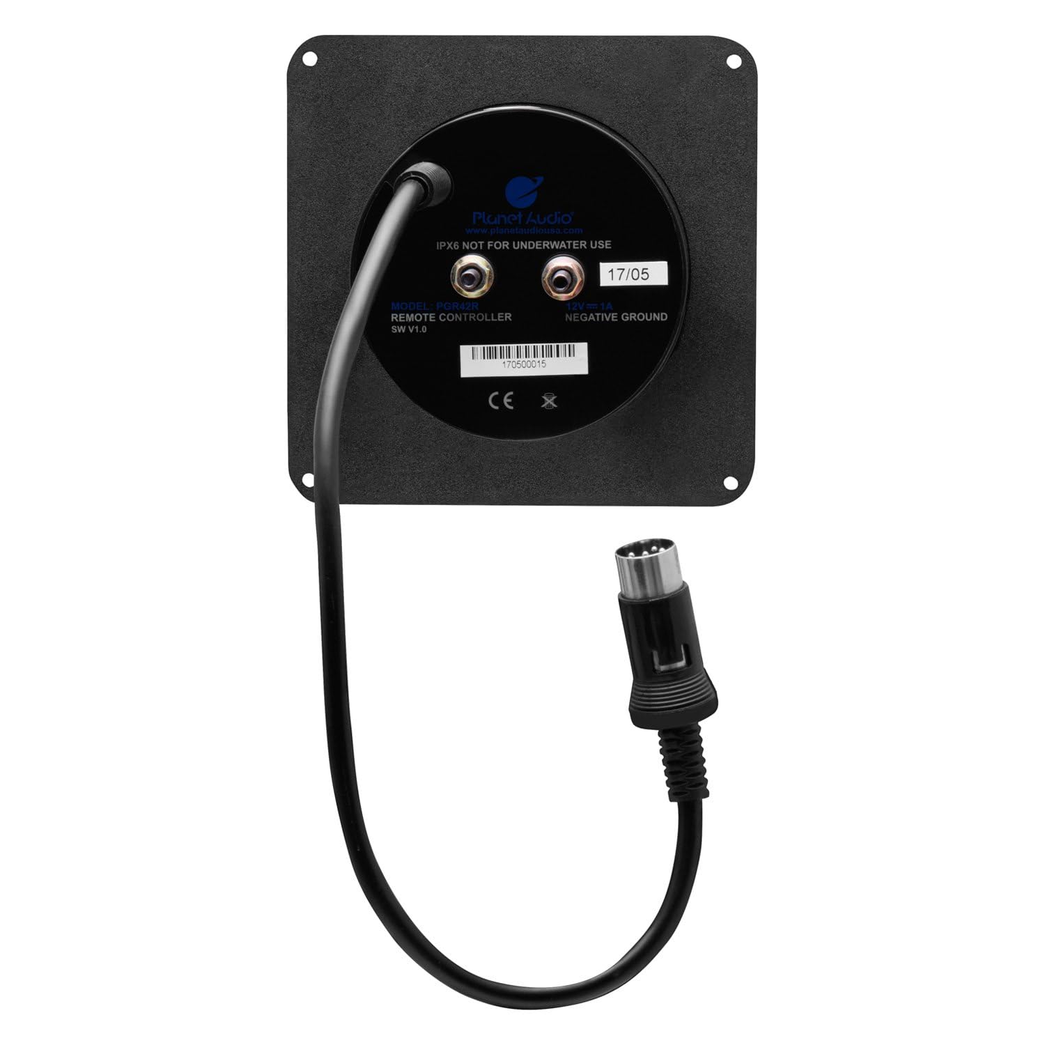 Weatherproof Planet Audio Marine Gauge Receiver
