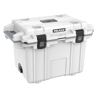 50 Quart Pelican Elite Cooler (White/Gray)