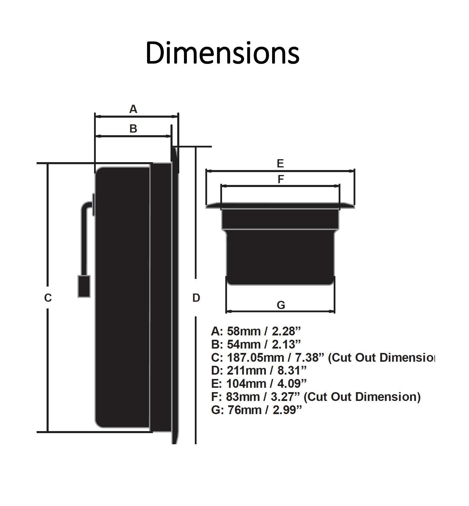 Atrend 336 Watt RMS, Class-D Amplifier Built into an Airtight & Impact Resistant Enclosure, Black 3001SBA