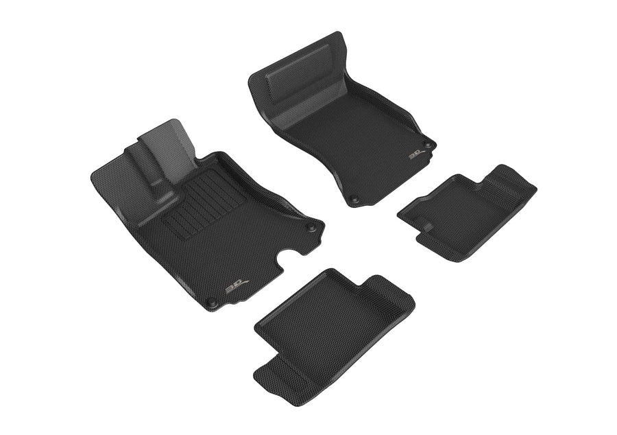 Kagu 3D MAXpider Floor Mat (Black) Compatible with Ferrari Roma 2021-2024 - Complete Set