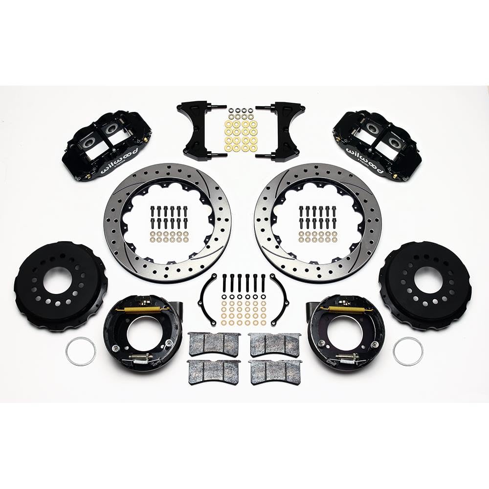 Rear P-Brk Kit, FNSL4R, 12.88" Drilled