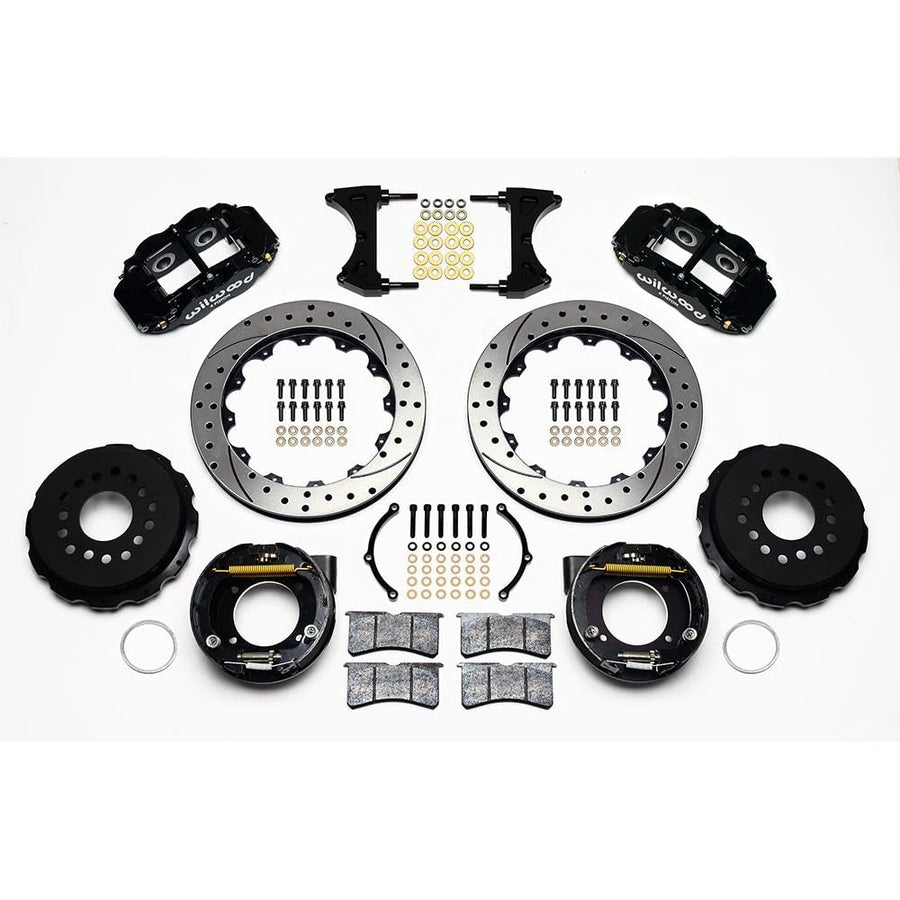 Rear P-Brk Kit, FNSL4R, 12.88" Drilled
