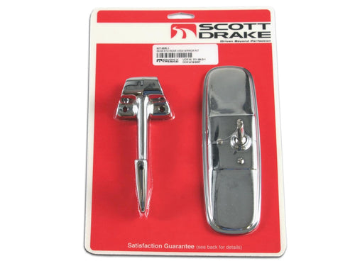 KIT-MiR-1 Scott Drake 1965-1966 Rear View Mirror & Arm Kit